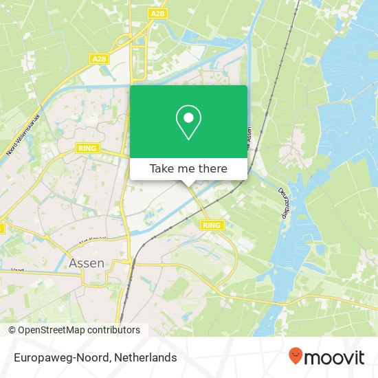 Europaweg-Noord map