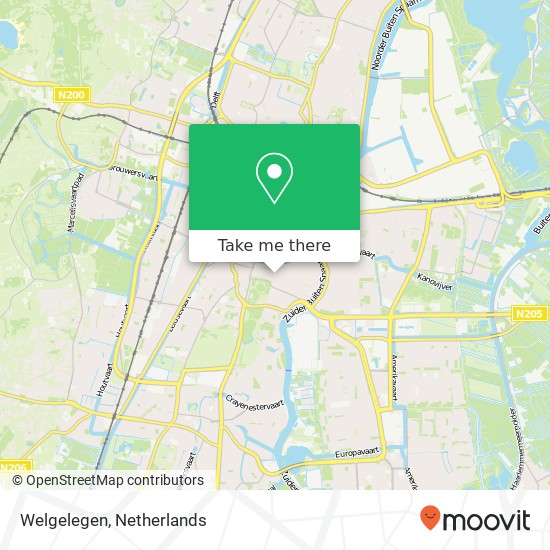 Welgelegen map