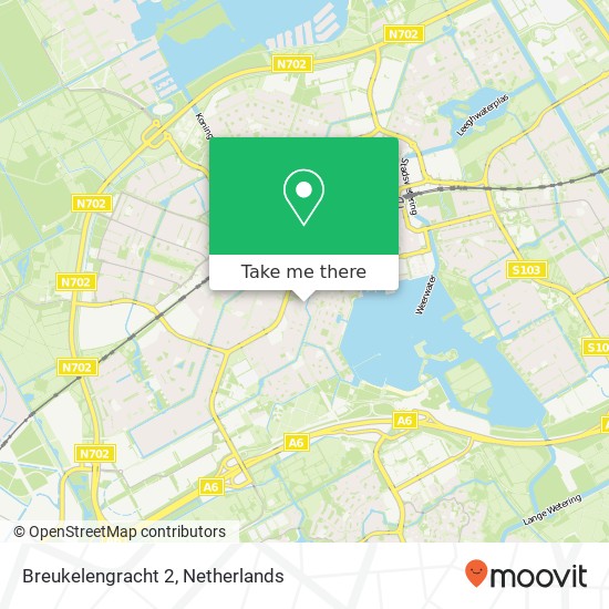 Breukelengracht 2 map