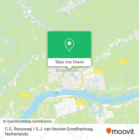 C.G. Roosweg / G.J. van Heuven Goedhartweg map