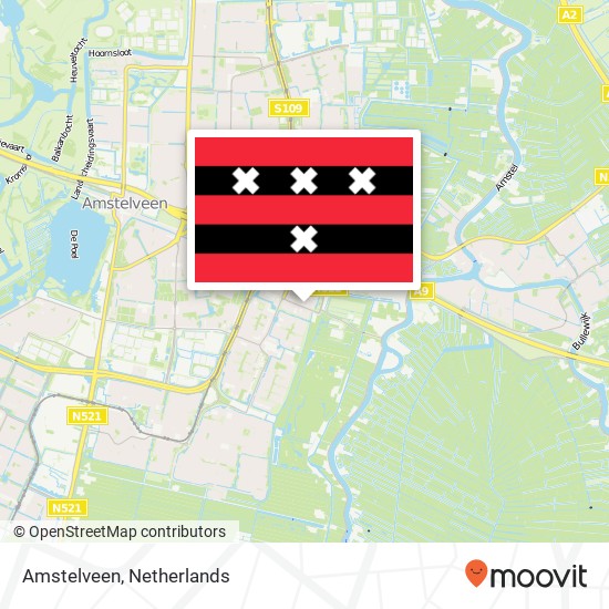 Amstelveen map