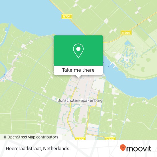 Heemraadstraat map