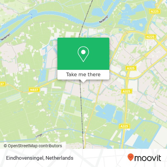 Eindhovensingel Karte
