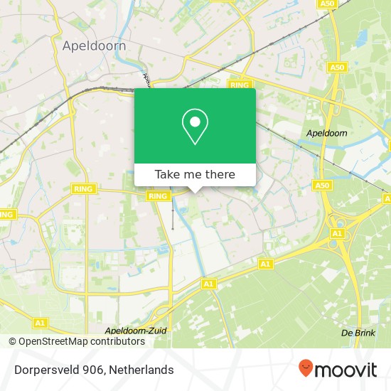 Dorpersveld 906 map