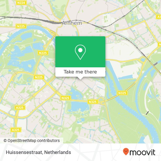 Huissensestraat map