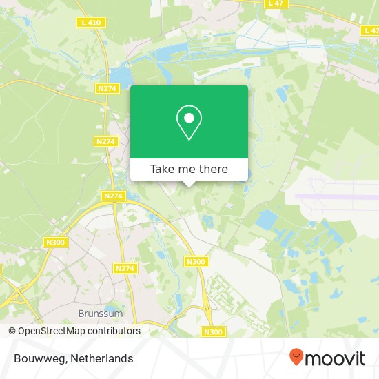 Bouwweg map