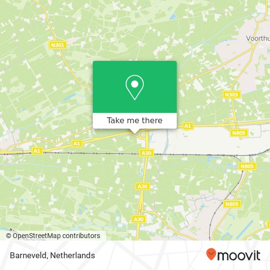 Barneveld map