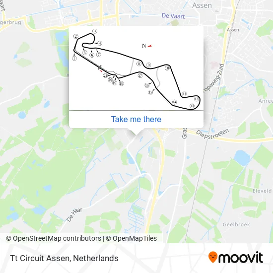 Tt Circuit Assen map