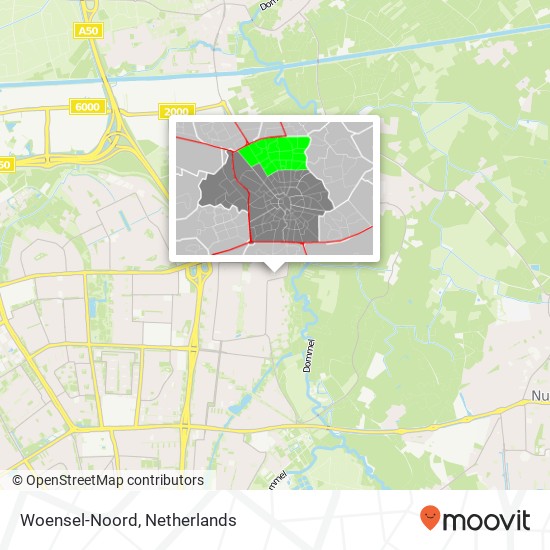 Woensel-Noord Karte