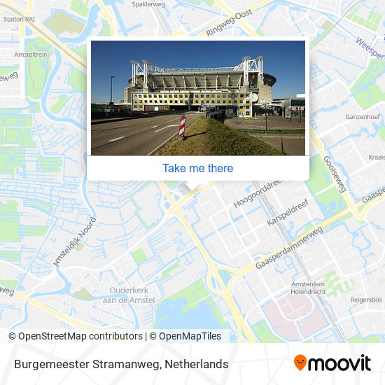 Burgemeester Stramanweg map