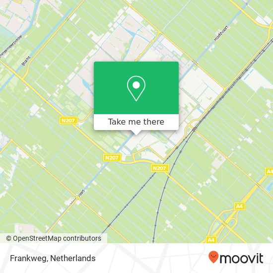 Frankweg map