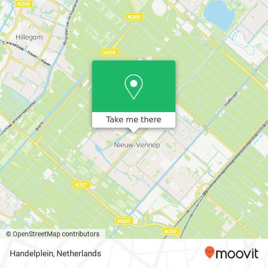 Handelplein map