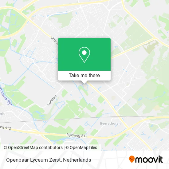 Openbaar Lyceum Zeist map