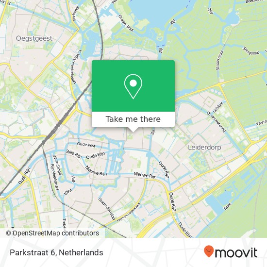 Parkstraat 6 map