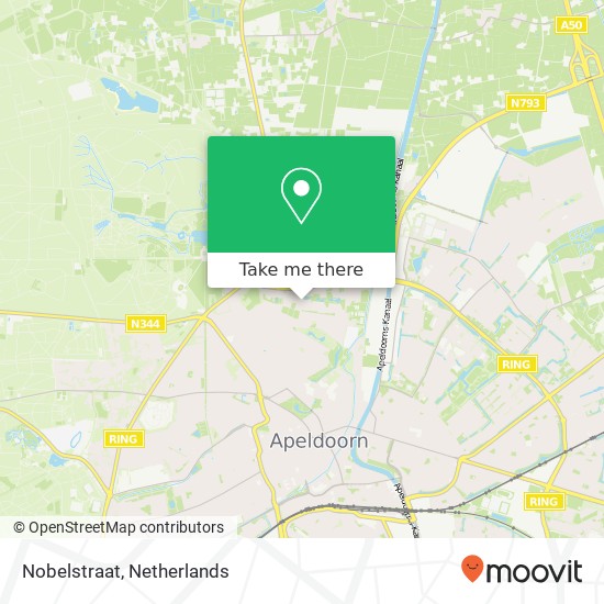 Nobelstraat map