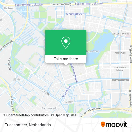 Tussenmeer map
