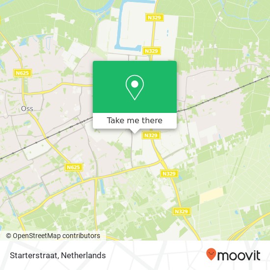 Starterstraat map