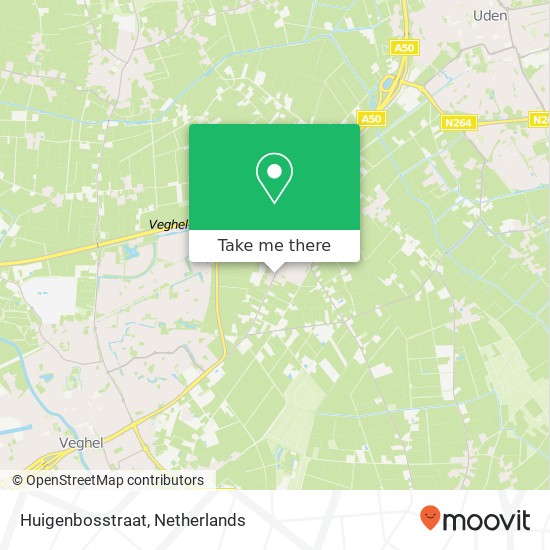 Huigenbosstraat map