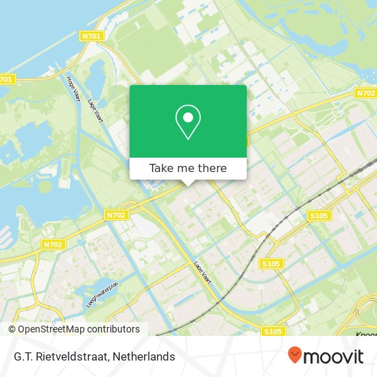 G.T. Rietveldstraat map