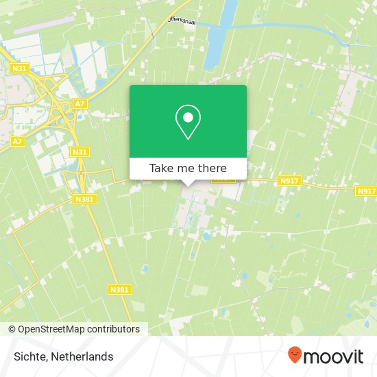 Sichte map