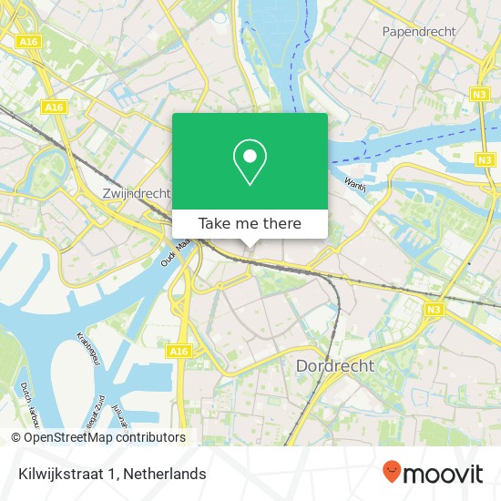 Kilwijkstraat 1 map