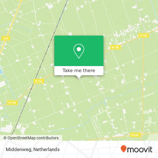 Middenweg map