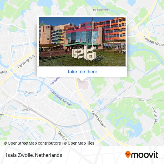 Isala Zwolle map