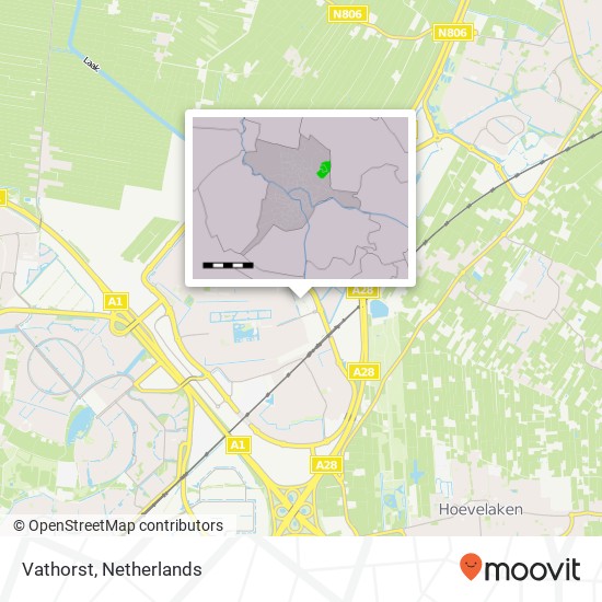 Vathorst map