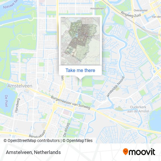 Amstelveen map