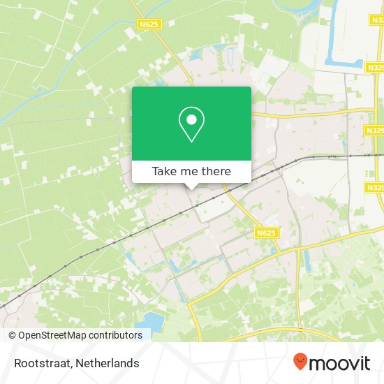 Rootstraat map