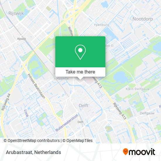 Arubastraat map