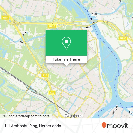 H.I.Ambacht, Ring map