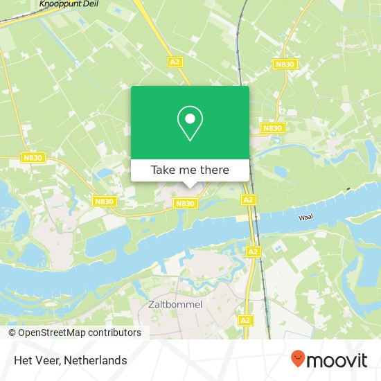 Het Veer map