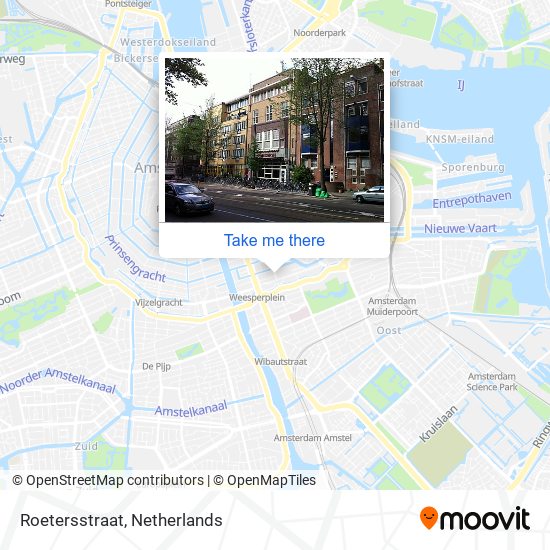 Roetersstraat map