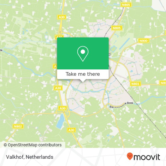 Valkhof map