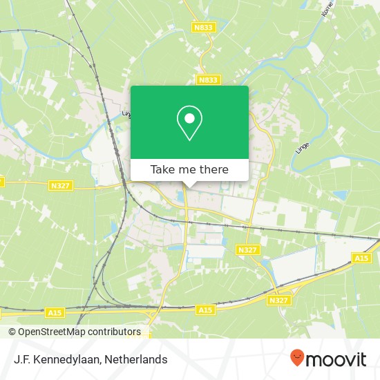 J.F. Kennedylaan map