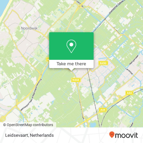 Leidsevaart map