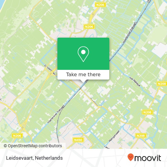 Leidsevaart map