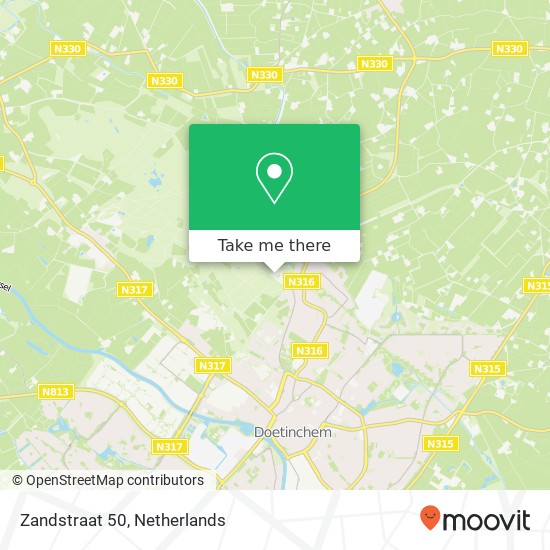 Zandstraat 50 map