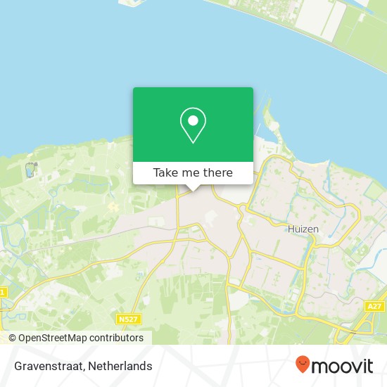 Gravenstraat map