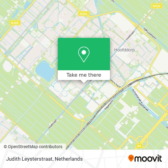 Judith Leysterstraat map