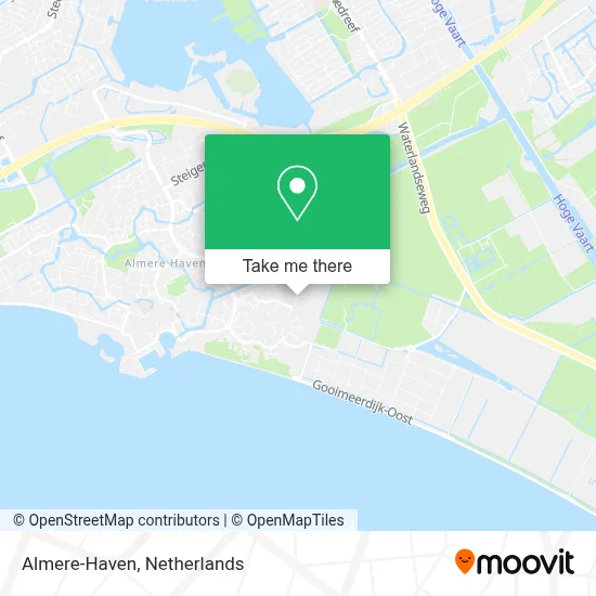 Almere-Haven map