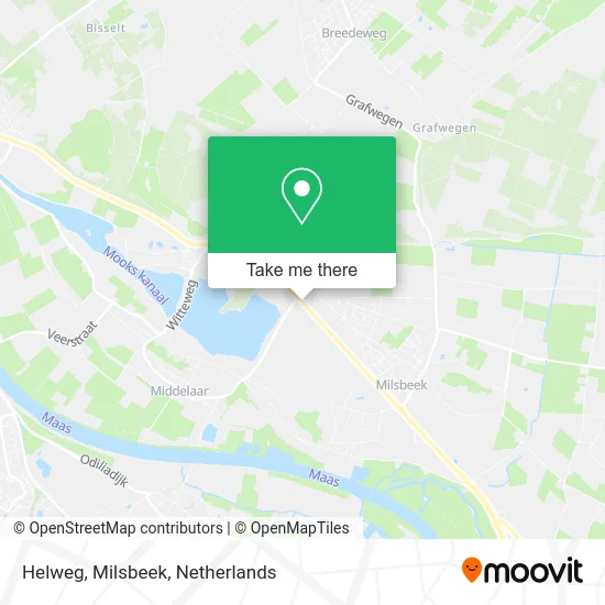 Helweg, Milsbeek map