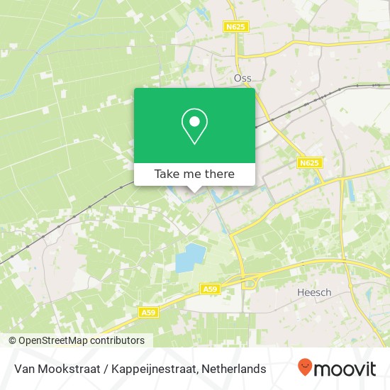 Van Mookstraat / Kappeijnestraat map