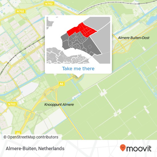 Almere-Buiten map