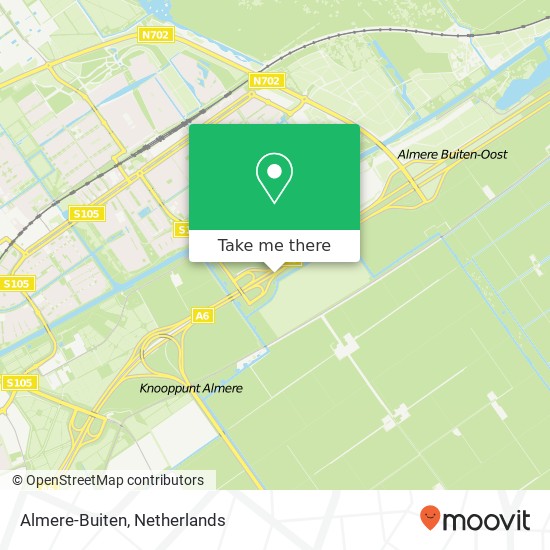 Almere-Buiten map