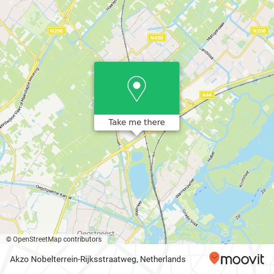 Akzo Nobelterrein-Rijksstraatweg map