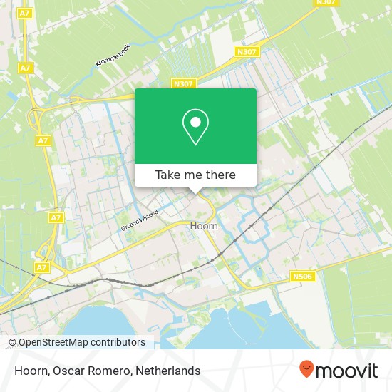 Hoorn, Oscar Romero map