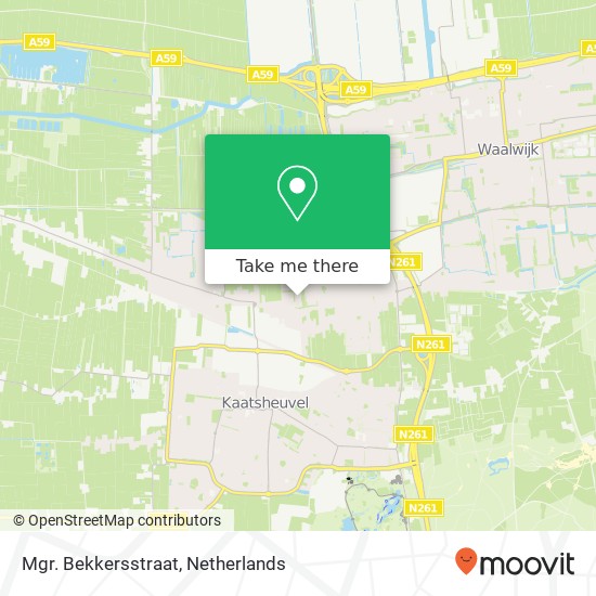 Mgr. Bekkersstraat map