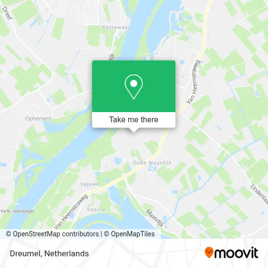 Dreumel map
